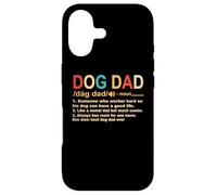 Carcasa para iPhone 17 Dog Dad Definition Best Dogs For Daddy Funny Fathers Day