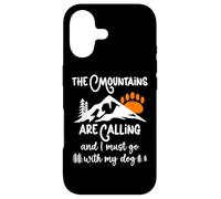 Carcasa para iPhone 17 Dog Mountains Are Calling I Must Go Hiking Dogs Take a Hike