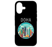 Carcasa para iPhone 17 Doha Paisaje Art Deco Qatar