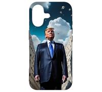Carcasa para iPhone 17 Donald Trump Surrealismo Arte Movimiento Retrato