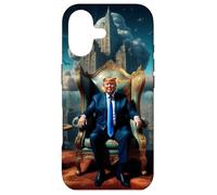 Carcasa para iPhone 17 Donald Trump Surrealismo Arte Movimiento Retrato