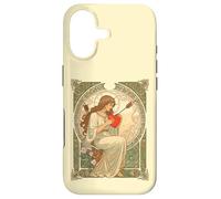 Carcasa para iPhone 17 Donde el Amor Duele Vintage Art Nouveau Romance
