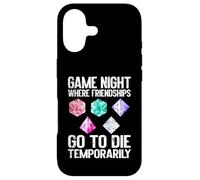 Carcasa para iPhone 17 Donde Las amistades Van a Morir temporalmente Game Night