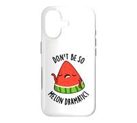 Carcasa para iPhone 17 Don't Be So Melon-dramático Juego de Palabras Divertido de sandía