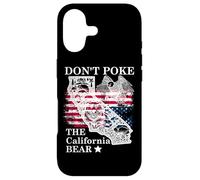 Carcasa para iPhone 17 Don't Poke The California Bear Republic California Resist US