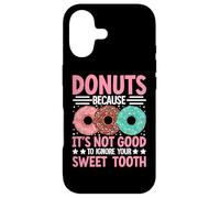 Carcasa para iPhone 17 Donuts Because It's Not Good To Ignore Your Sweet Tooth