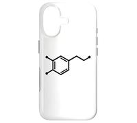 Carcasa para iPhone 17 Dopamina es Igual a Felicidad Dopamina Molécula Ciencia