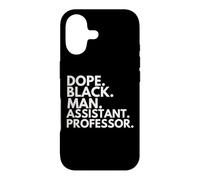 Carcasa para iPhone 17 Dope Black Man Profesor Asistente Orgullo Afroamericano