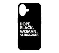 Carcasa para iPhone 17 Dope Mujer Negra Astróloga Astrología Mes de la Historia Negra