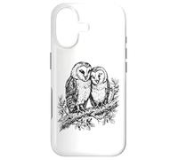 Carcasa para iPhone 17 Dos Búhos Vida Silvestre Bosque Observador De Aves