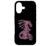 Carcasa para iPhone 17 Dragon Cycling Bicycle - Bicicleta Divertida para Montar en Bicicleta