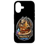 Carcasa para iPhone 17 Dragon Library Guardian Mantiene Las Historias seguras