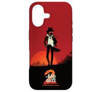 Carcasa para iPhone 17 DreamWorks The Bad Guys 2 Mr. Wolf Poster Style