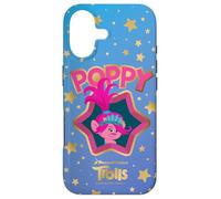 Carcasa para iPhone 17 DreamWorks Trolls Poppy Star Power Portrait