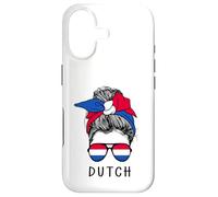 Carcasa para iPhone 17 Dutch Girl Dutch Heritage Netherlands Flag