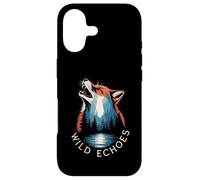 Carcasa para iPhone 17 Ecos Salvajes Aullando Lobo Bosque Reflejo