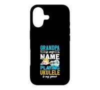 Carcasa para iPhone 17 El Abuelo es mi Nombre Tocar el Ukelele es mi Jugador del Juego