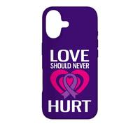 Carcasa para iPhone 17 El Amor Nunca Debe herir el abuso narcisista Violencia doméstica