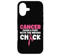 Carcasa para iPhone 17 El cáncer se peleó con la Chica equivocada Krebs Brustkrebs