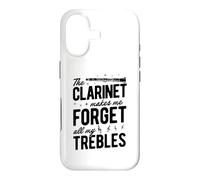 Carcasa para iPhone 17 El Clarinete me Hace Olvidar Todos mis Agudos
