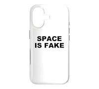 Carcasa para iPhone 17 El Espacio es Falsa y Divertida teoría de la conspiración