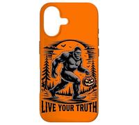 Carcasa para iPhone 17 El Espeluznante críptido de Halloween Bigfoot Vive tu Verdad inspirando
