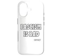 Carcasa para iPhone 17 El fascismo es Mala Historia Lección Cita