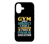 Carcasa para iPhone 17 El Gimnasio no es una Materia Que enseño educación física