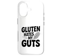 Carcasa para iPhone 17 El Gluten Odia mis entrañas