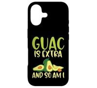 Carcasa para iPhone 17 El Guacamole es Extra y yo también lo Soy Aguacate