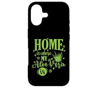 Carcasa para iPhone 17 El hogar es Donde mi Aloe Vera es Medicinal Planta