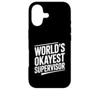 Carcasa para iPhone 17 El Humor de Supervisor más Bueno del Mundo para el Jefe