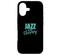 Carcasa para iPhone 17 El Jazz es mi Terapia Música Saxofón