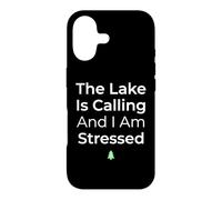 Carcasa para iPhone 17 El Lago está Llamando y Estoy Estresado Pescador de Agua Dulce