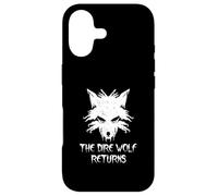 Carcasa para iPhone 17 El Lobo Dire Regresa Des-Extinción Animal Fantasía Halloween