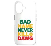 Carcasa para iPhone 17 El Mal Nombre Nunca Mata a Dawg Proverbios y Significado jamaicanos