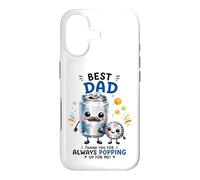 Carcasa para iPhone 17 El Mejor papá Que Siempre aparece para mí Puede diseñar