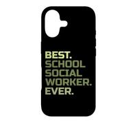 Carcasa para iPhone 17 El Mejor Trabajador Social Escolar jamás enseñado a educar al Maestro