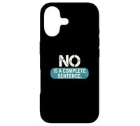 Carcasa para iPhone 17 El NO es un empoderamiento de recuperación Completa de oraciones