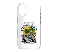 Carcasa para iPhone 17 El Pueblo de Virginia Trace TV Manatí Diseño de cocodrilo
