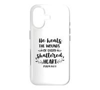 Carcasa para iPhone 17 Él Sana Las heridas de Cada corazón Roto Cristiano