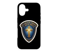 Carcasa para iPhone 17 El Señor Es Mi Fuerza Y Mi Escudo Versículo Cristiano de la