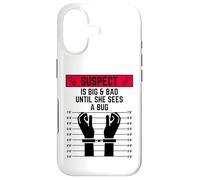 Carcasa para iPhone 17 El sospechoso es Grande y Malo hasta Que ve un Error Mujeres Chicas Divertidas