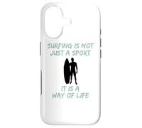 Carcasa para iPhone 17 El Surf no es Solo un Deporte, es una Forma de Vivir