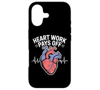 Carcasa para iPhone 17 El Trabajo del corazón Paga la cardiología pasión Arte