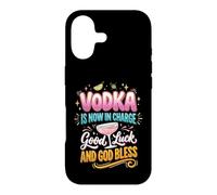 Carcasa para iPhone 17 El Vodka Ahora está a Cargo Buena Suerte y Que Dios los Bendiga
