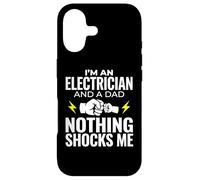 Carcasa para iPhone 17 Electricista y papá Nada me sorprende Ingeniero eléctrico
