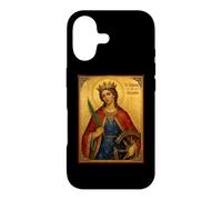 Carcasa para iPhone 17 Elegant Catholic Icon of St. Catherine of Alexandria