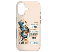 Carcasa para iPhone 17 Ella susurró: «Yo Soy la tormenta», una Paz inspiradora Africana