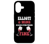 Carcasa para iPhone 17 Elliott and Wine Make Everything Fine Name Elliott